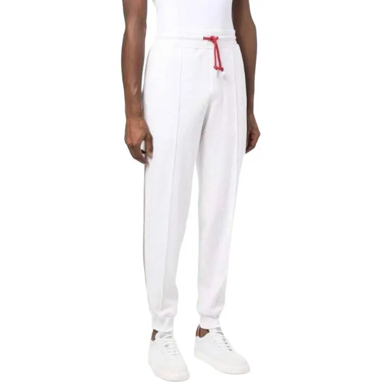 Brunello Cucinelli SS23 Sweatpants Men's Gray White-3