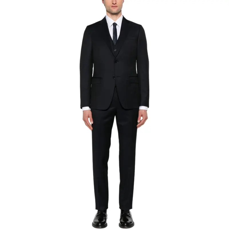 Ermenegildo Zegna Single Breasted Straight Leg Tailored Suit-1