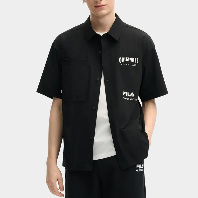 FILA ORIGINALE Shirt Men's Jet Black-1