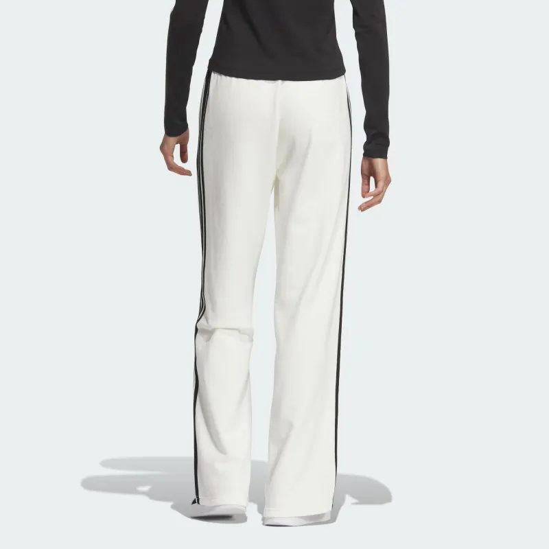 Adidas 3 Stripes Casual Pants Women's Jade White-2