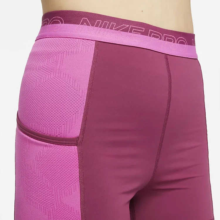 Nike Sports Shorts Women's Rose Red-5