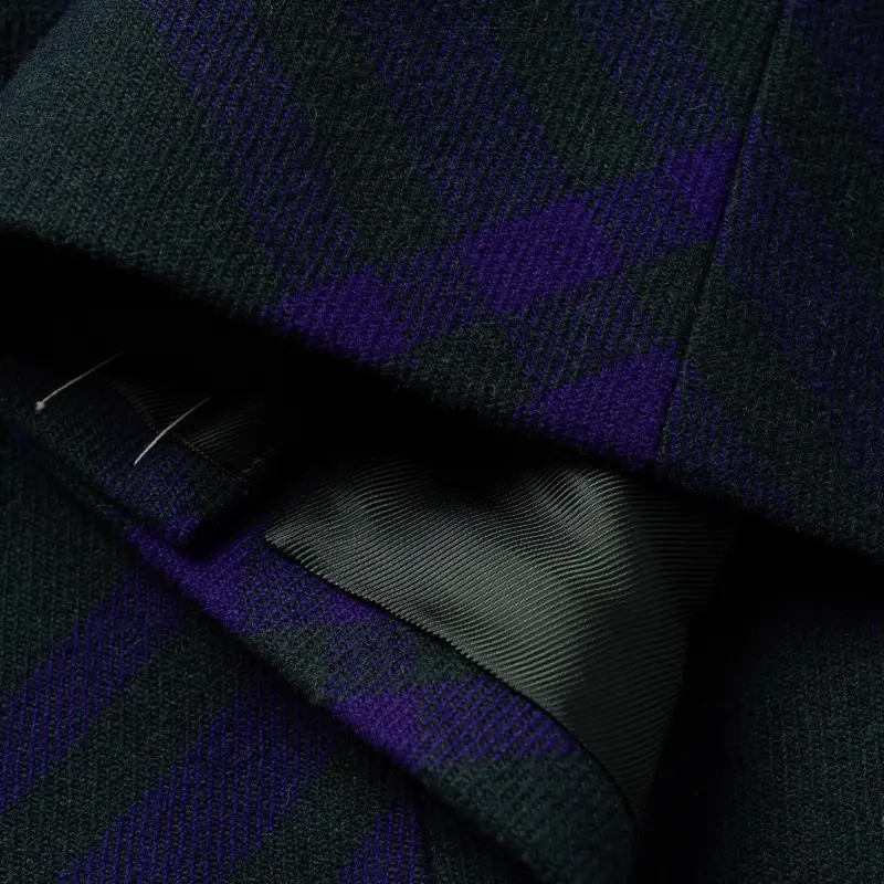 Burberry FW23 Business Suits Coats Women's Dark Purple-5