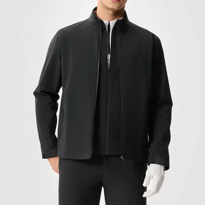 FILA Golf Series Jackets Coats Men's Pitch Black-4