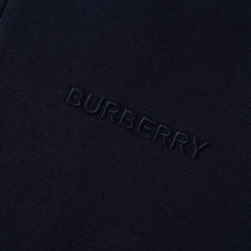 Burberry Hove Check Embroidery Logo Zip Hoodie-4