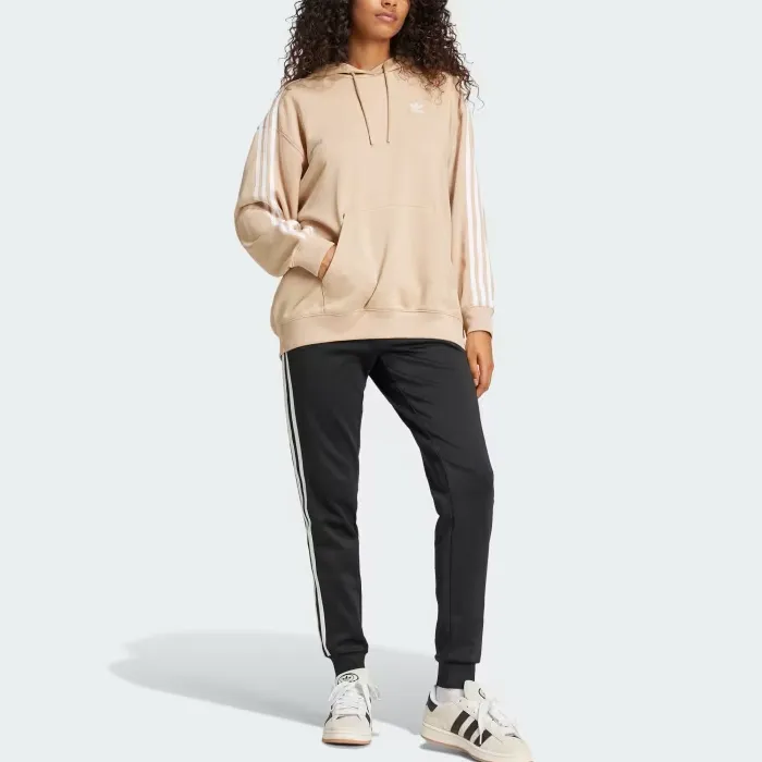 Adidas Originals Adicolor 3-Stripes Oversized Hoodie-1