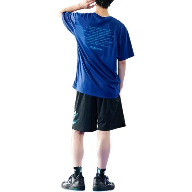 Converse All Star SS25 T Shirt Unisex Blue-4