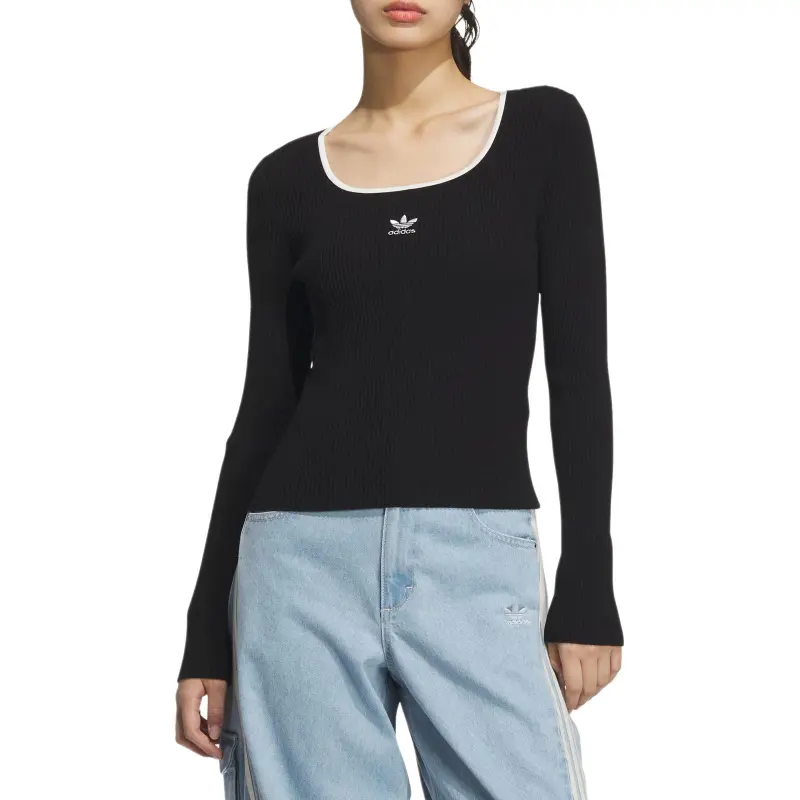 Adidas Originals ADICOLOR FW24 Knitwear Women's Black-1