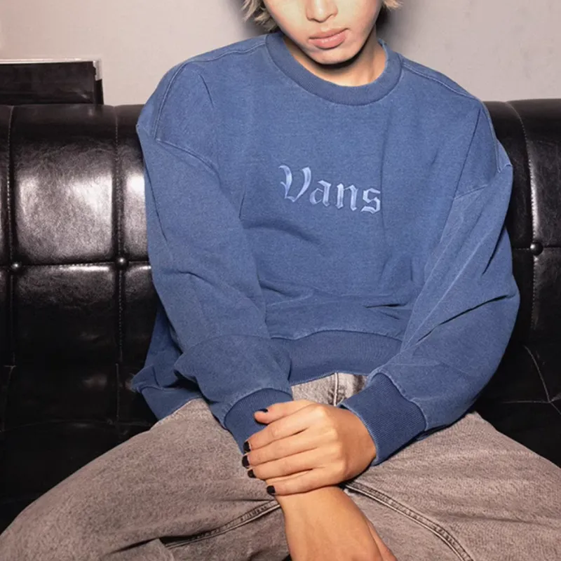 Vans Sweatshirt Men's Dark Blue-2