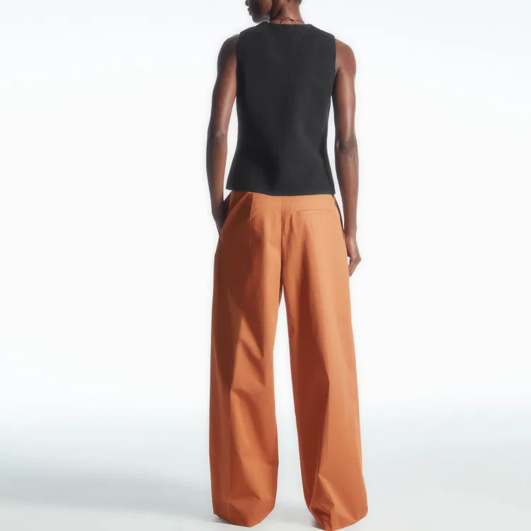 COS Casual Pants Women's Orange-2