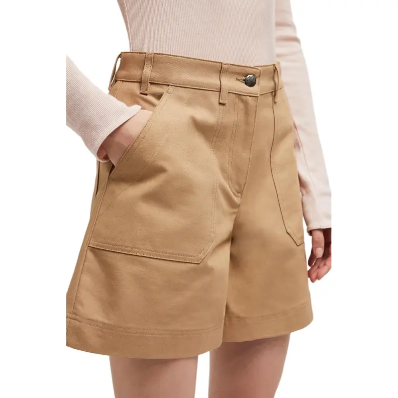 Moncler Logo Patch Pocket Shorts-3