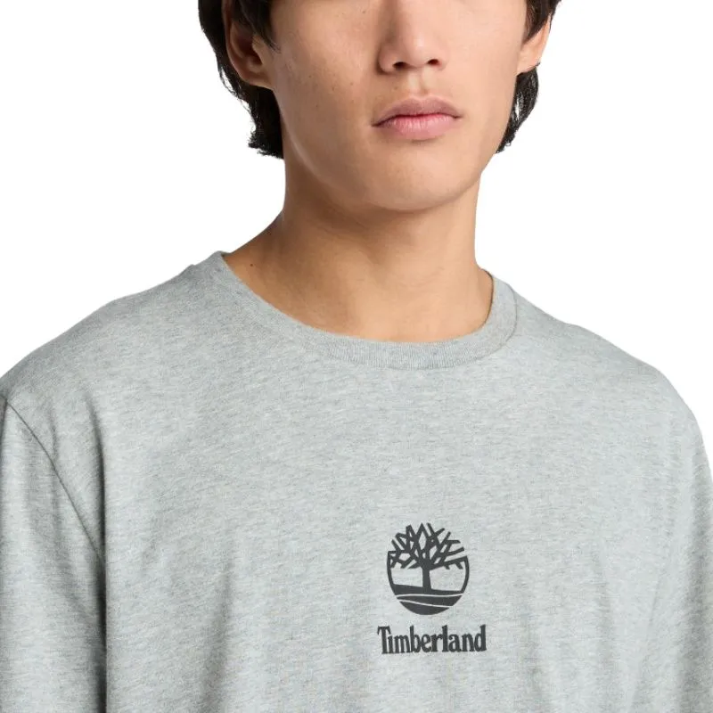 Timberland SS25 T Shirt Unisex Medium Heather Gray-5