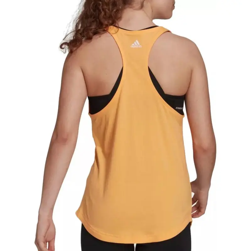 Adidas Tank Tops Women's Yellow-1