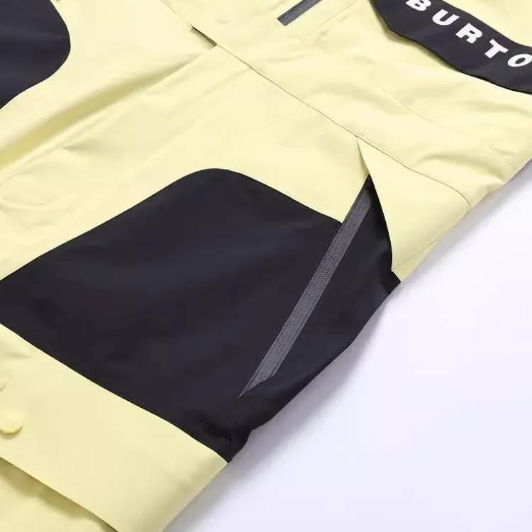BURTON Dryride Rowdy Ski Pants Unisex Yellow-2