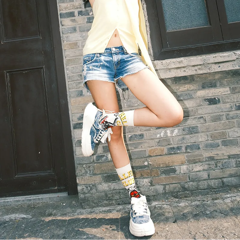 Stance x GUAIQIWUYU Mid Calf Socks Unisex 1 Pack-1