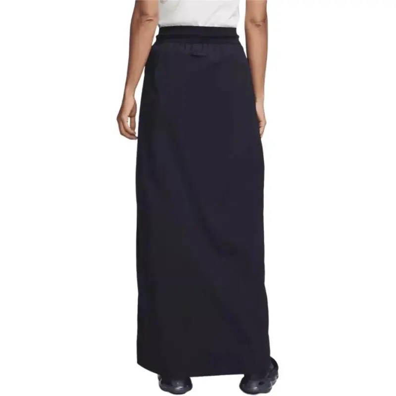 Nike Women's Loose Fit High-Waist Long Skirt Black-2