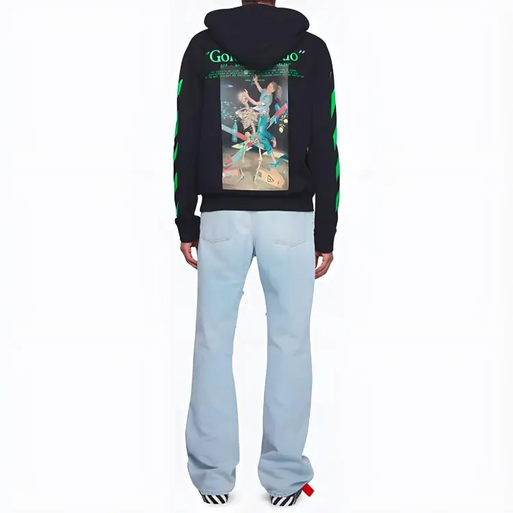 OFF WHITE Golden Ratio Graphic Zip Up Hoodie-4