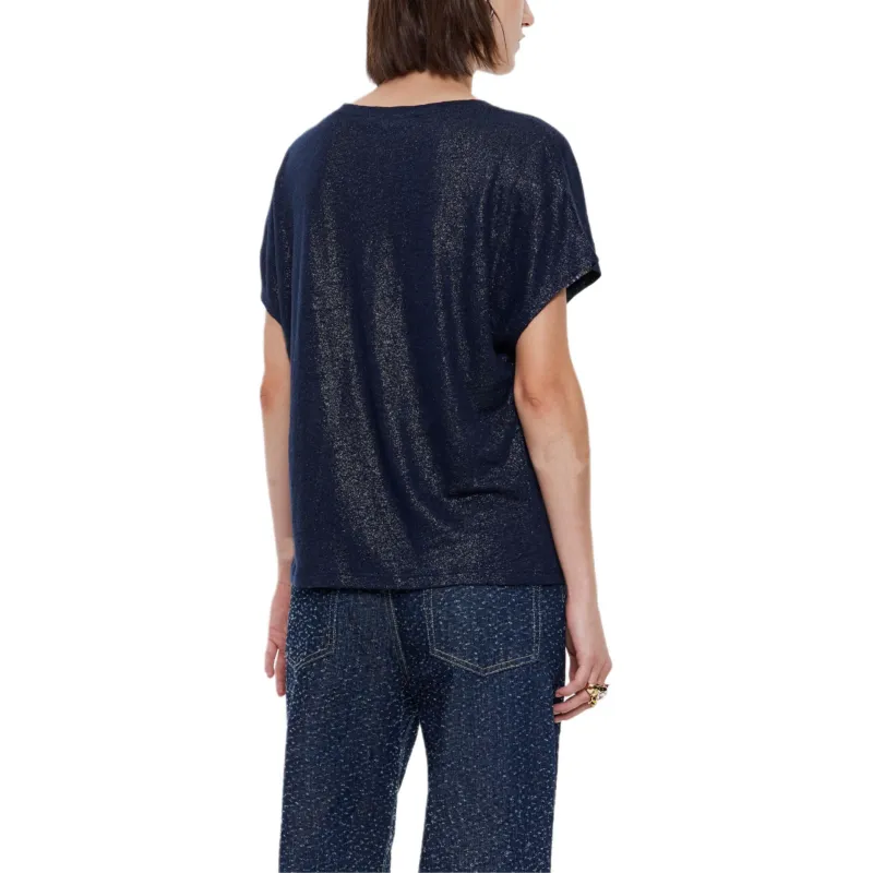 Bimba Y Lola Metallic-threading T-shirt-2