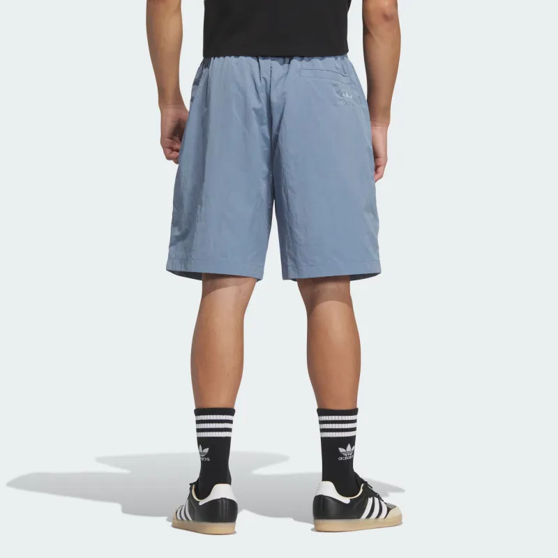 Adidas Originals TrefoilBadge Casual Shorts Men's Fantasy Gray-3