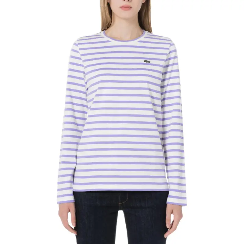 LACOSTE T-Shirts Women's Purple-2