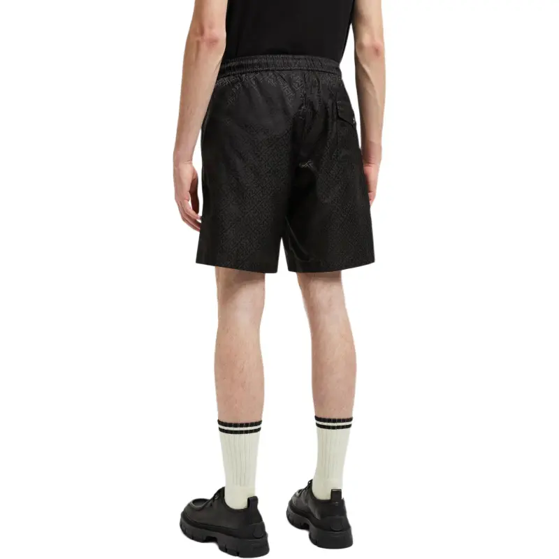 Moncler Logo Patch Drawstring Swim Shorts-2
