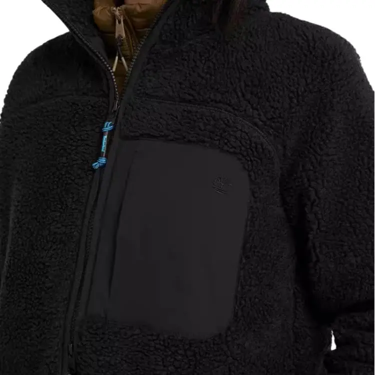 Timberland Velvet Jackets Women's Black-2
