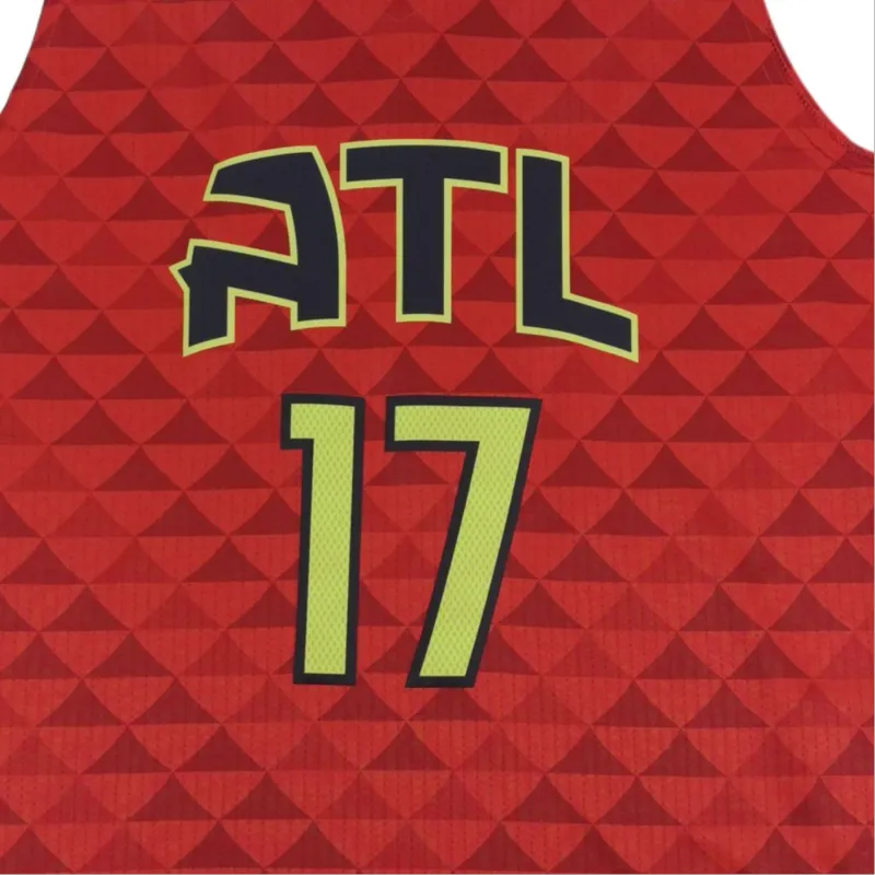 Adidas x NBA Atlanta Hawks SWINGMAN Fan Edition Basketball Jersey Unisex Red-2