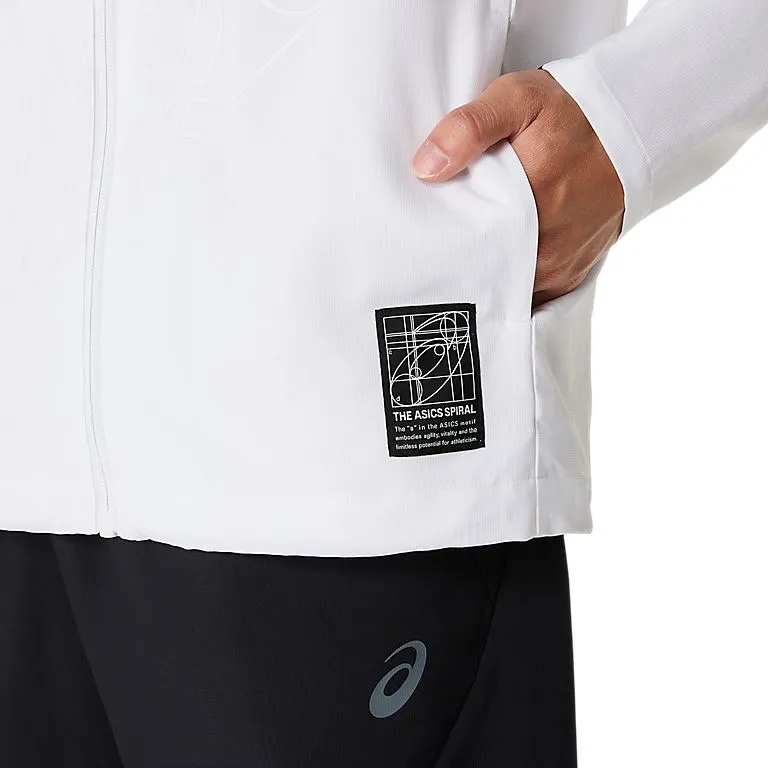 Asics Jackets & Coats Men's White-4