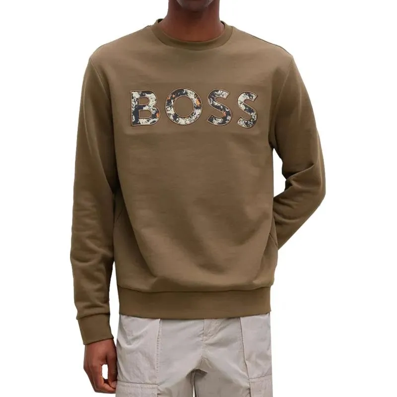 HUGO BOSS T Shirts Men Brown-1