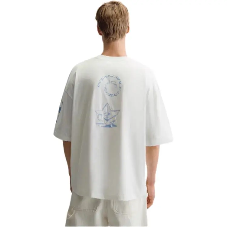 ZARA T-Shirts Men White-3