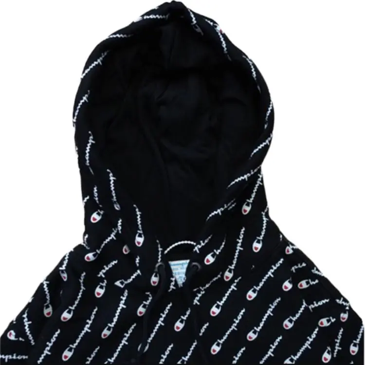 Champion Sweatshirt US Version Unisex Black-2