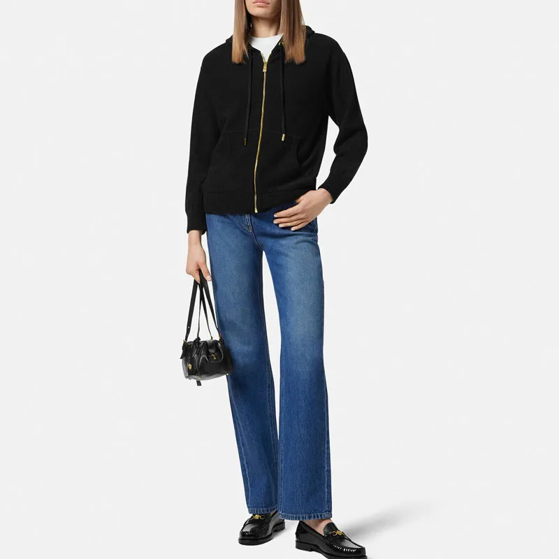 VERSACE Medusa Zip up Hoodie-1