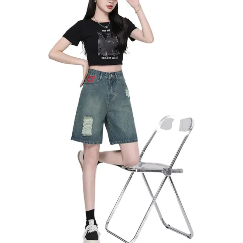 HELEH Denim Shorts Women's-3