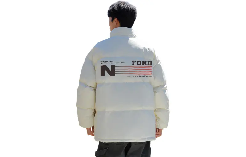 FONDLOOK Puffer Jackets Unisex-6