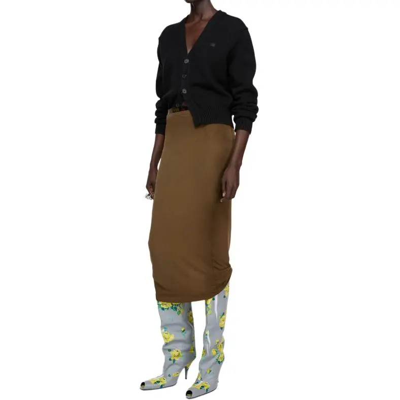 Acne Studios Fitted Midi Skirt-3