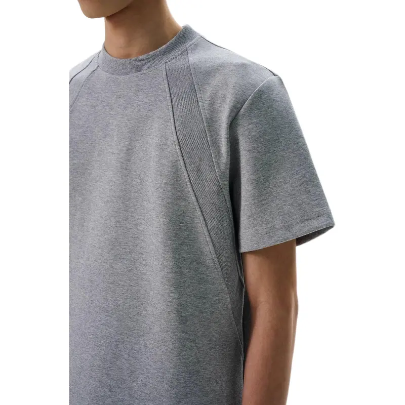 DUATOGE T Shirts Men Gray-1
