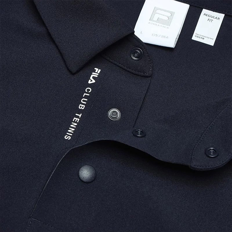 FILA Polo Shirt Men's Royal Blue-3