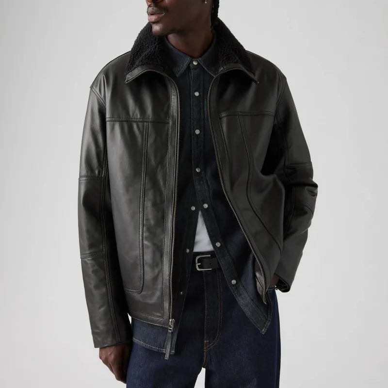 Levi’s Leather Jacket Men's Black-2