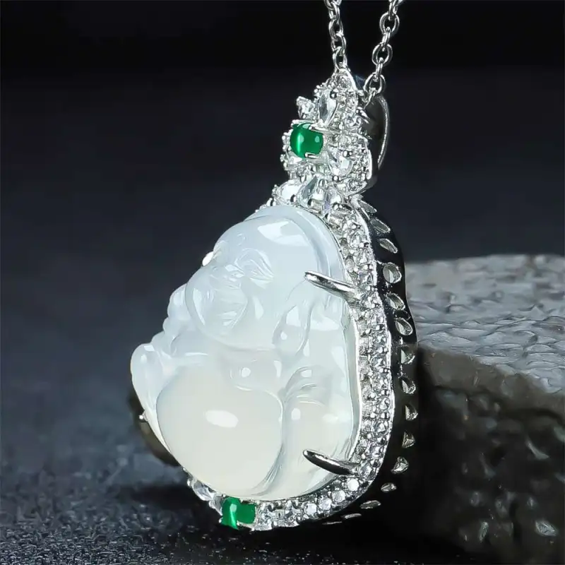 Grace Chalcedony Necklaces Women's-3