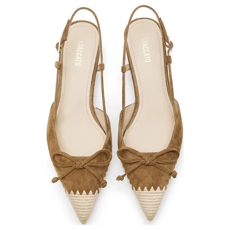 Staccato Estate Princess Flared Heel High Heels 3cm Women's-7