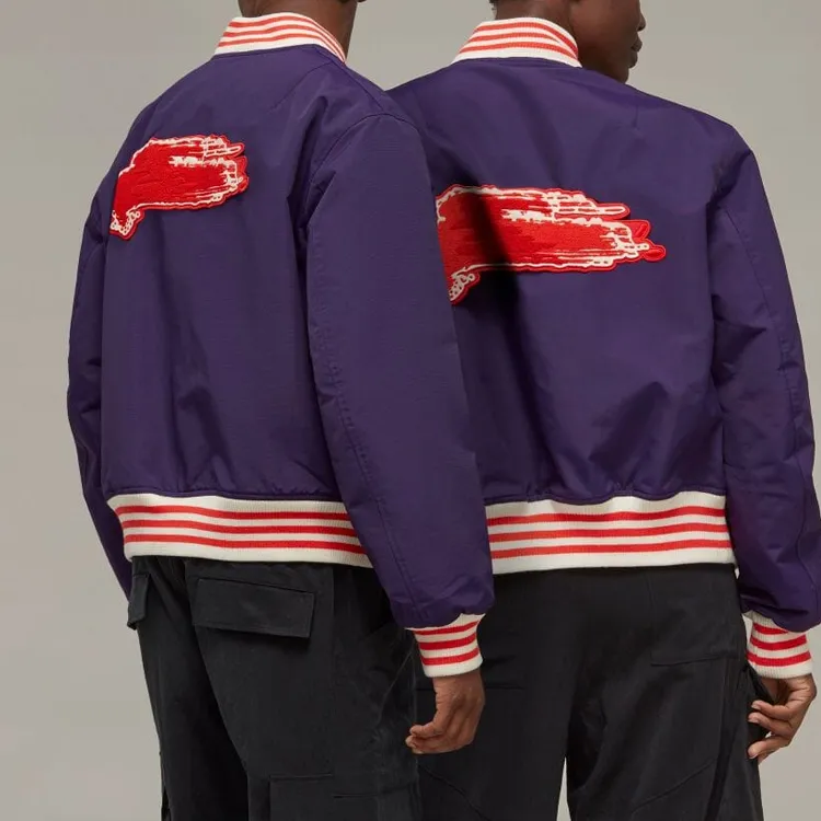 Y-3 Jackets Unisex Dark Purple-2