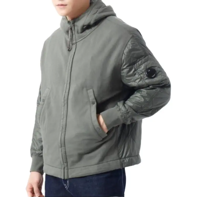 C.P.Company Panelled Hooded Jacket-3