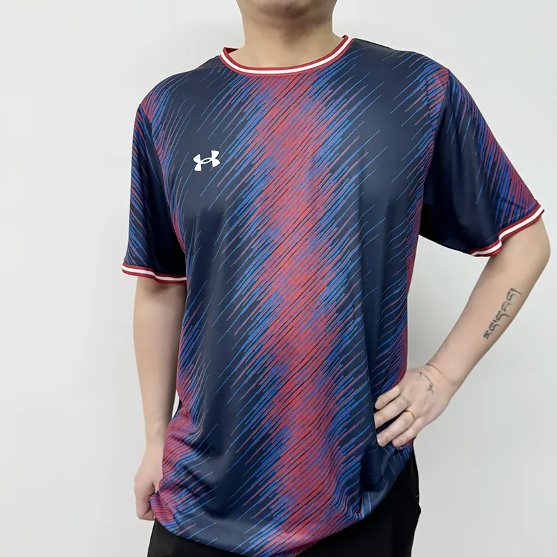 Under Armour T Shirt Unisex Burgundy-4