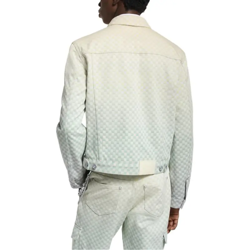 LOUIS VUITTON Damier Gradient Jacquard Denim Jacket-1