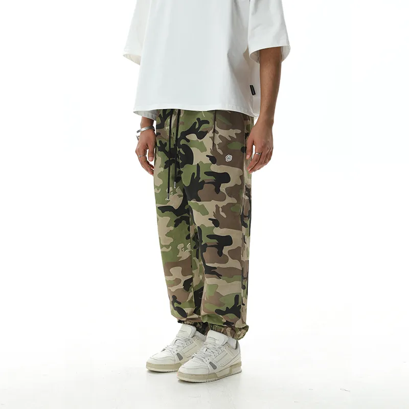 JUNGLE TIGER Casual Pants Unisex Camouflage-4