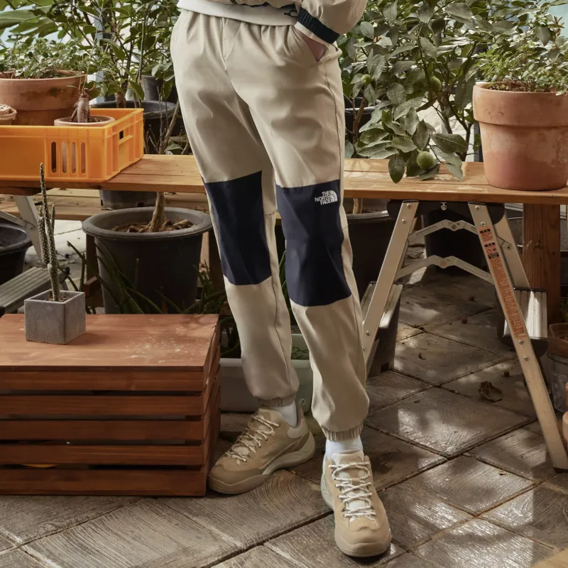 THE NORTH FACE Knitted Sweatpants Men Beige Yellow-2
