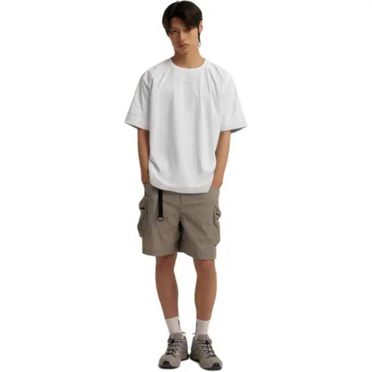 SALOMON T Shirt Men's Light Gray-4