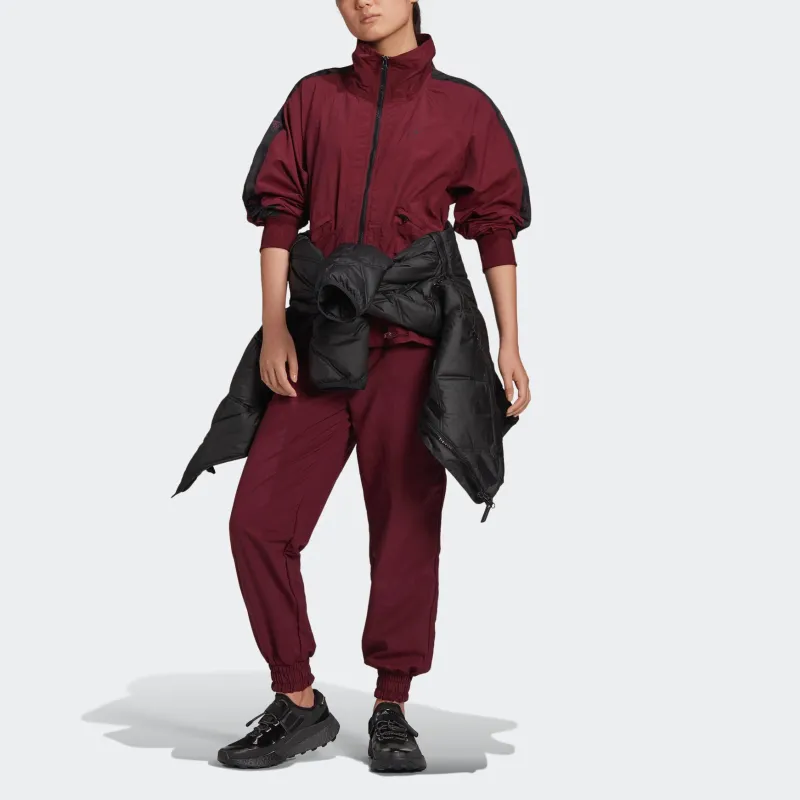 Adidas Knitted Sweatpants Women's Red-3