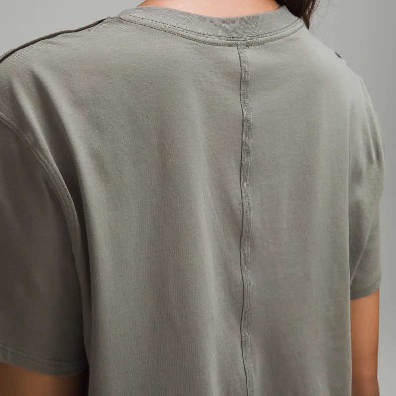 Lululemon All Yours T Shirt Women's Green Gray-4