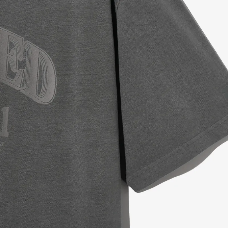FILA T Shirts Unisex Dark Gray-3