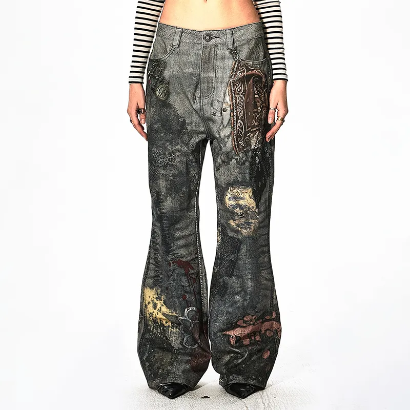 DND4DES Jeans Unisex Blue-3